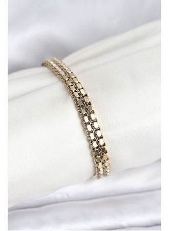 316L Çelik Gold Renk Kadın Bileklik