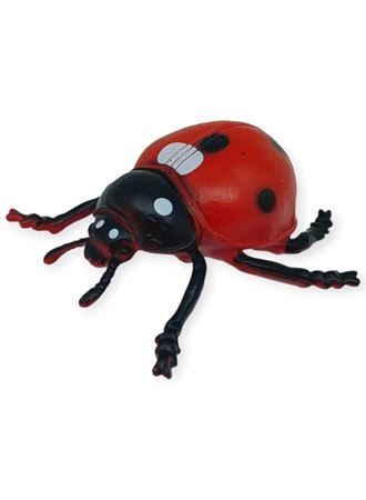 Böcek Figürleri - Gerçekçi Figür - Uğur Böceği 9 cm