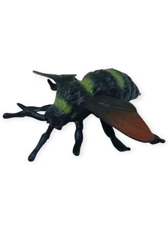 Böcek Figürleri - Gerçekçi Figür - Yeşil Yaban Arısı 10 cm