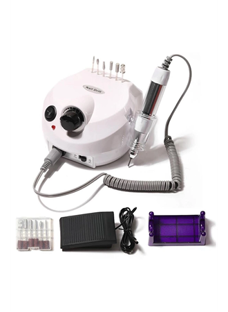 Elektrikli Profesyonel Freze Tırnak Törpü Manikür Pedikür Makinesi Nail 85W 35000 RPM (