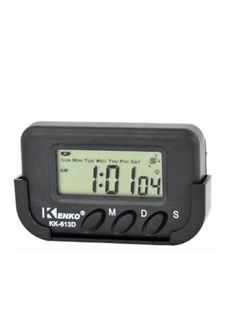 Dijital Mini Masa Araba Saati Kronometre (