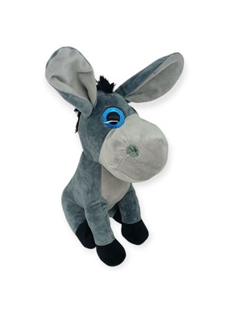 Peluş Cam Gözlü Hayvanlar 25 cm - Eşek