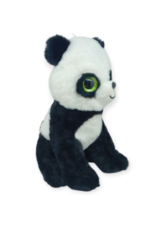 Peluş Cam Gözlü Hayvanlar 25 cm - Panda