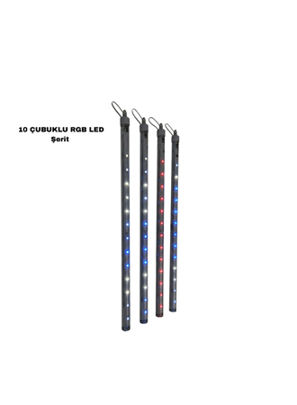 10 ÇUBUKLU DEKOR LED