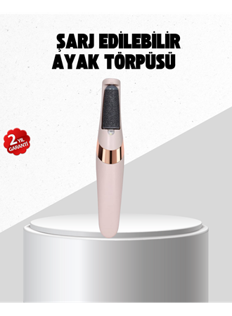 USB Şarjlı Ayak Törpüsü Nasır Temizleyici Elektrikli