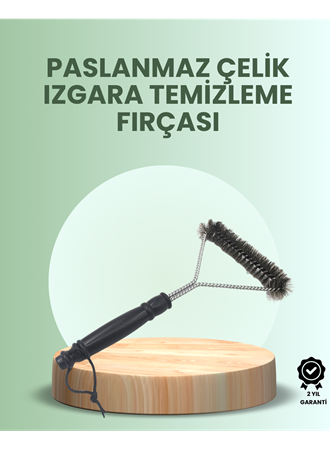 Barbekü ve Mangal İçin Tel Izgara Temizleyici Fırça
