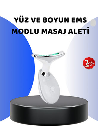 Yüz ve Boyun İçin LED Işık Terapili Bakım Cihazı