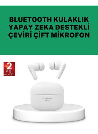 Gerçek Zamanlı Çeviri Özellikli Kablosuz Kulaklık Profesyonel Kullanım