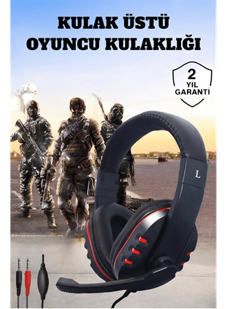 Mikrofonlu, Gürültü Engelleyici ve Dayanıklı Kulaklık: Oyun Performansınızı Zirveye Taşıyın