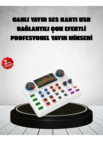 Canlı Yayın ve Karaoke İçin Profesyonel Ses Kartı Bluetooth Destekli