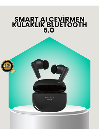 135 Dilde Gerçek Zamanlı Çeviri Özellikli TWS Bluetooth Kulaklık