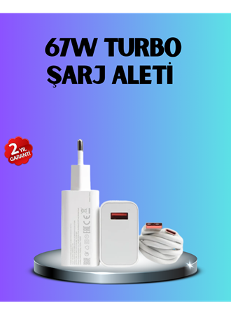 67 Watt Type C Hızlı Şarj Başlık Xiaomi Black Shark Uyumlu