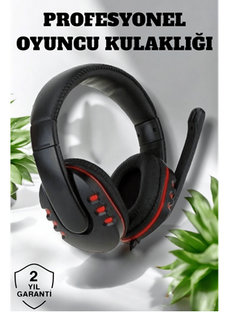 Yüksek Ses Kalitesi ve Aktif Gürültü Engelleme Özellikli Kablolu Mikrofonlu Kulaklık