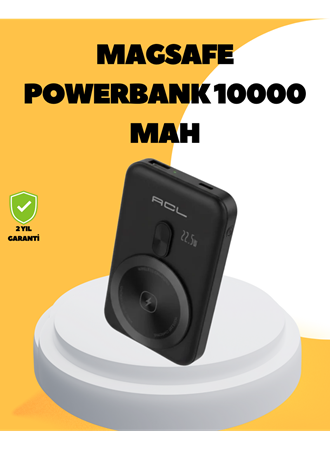 Manyetik Kablosuz Powerbank 22.5W Hızlı Şarj LCD Göstergeli