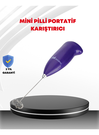 El Tipi Pratik Mikser – Kahve, Süt, Bebek Maması ve Yumurta Çırpıcı