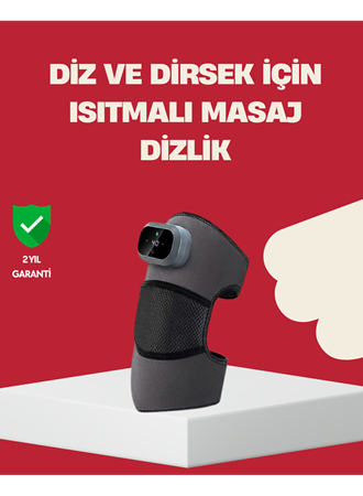 3 Seviyeli Titreşimli Isıtmalı Diz Bakım Masaj Cihazı