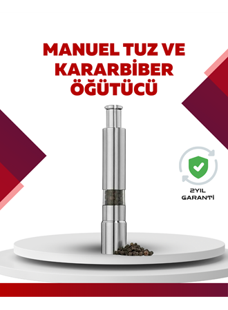 Hafif ve Kompakt, Taşınabilir Baharat Öğütücü - Mutfak ve Masa için