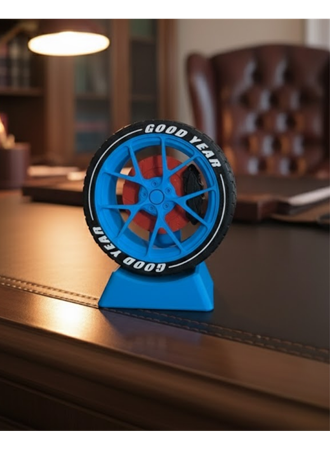 Jant Tasarımlı Ofis Dekoru Masa Üstü Dekoratif Aksesuar