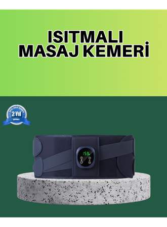 Titreşimli Masajlı Bel Kemeri Sessiz Çalışma 100 cm Bel Uyumlu