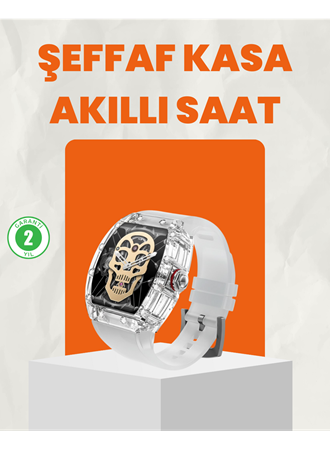 Uzun Pil Ömürlü Akıllı Saat Spor ve Günlük Kullanım