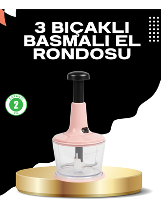 Sebze Soğan Doğrayıcı Manuel Güçlü Gövdeli