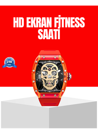 Manyetik Şarjlı Akıllı Saat iOS Android Uyumlu