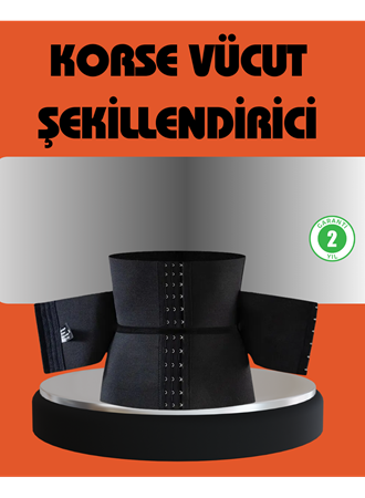 Kum Saati Görünüm Destekleyici Bel Şekillendirici