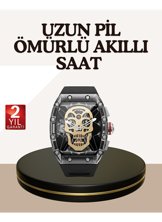 Dokunmatik Akıllı Saat Sesli Asistanlı Geniş Özellikli