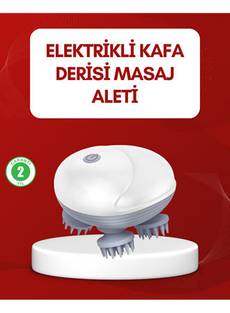 Su Geçirmez Elektrikli Kafa Masaj Cihazı IPX7