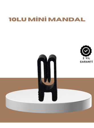 Gıda Saklama Mandalı Tazelik Koruyucu 10’lu Set