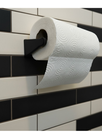Pratik Kağıt Havlu Tutucu Duvar Tipi Peçete Askısı