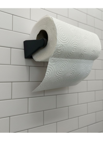 Duvara Monte Peçete Tutucu Mutfak Kullanışlı Kağıt Havlu Askısı