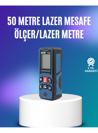 Dijital Lazer Mesafe Ölçüm Cihazı İnşaat ve Ev Kullanımı