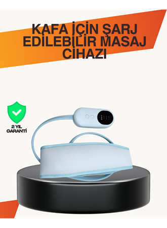 Evde Spa Etkisi Sunan Isıtmalı Baş Masaj Cihazı