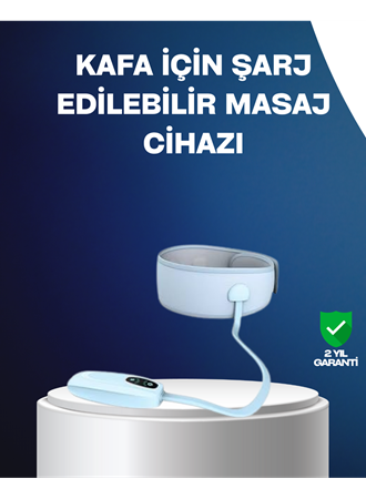 Yumuşak Dokulu Baş Masaj Bandı Günlük Kullanıma Uygun