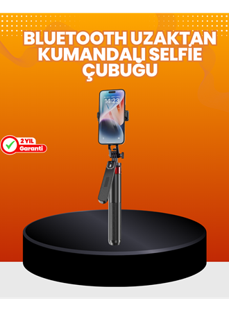 Ayarlanabilir Telefon Tripodu Selfie Stick Çok Açılı Çekim