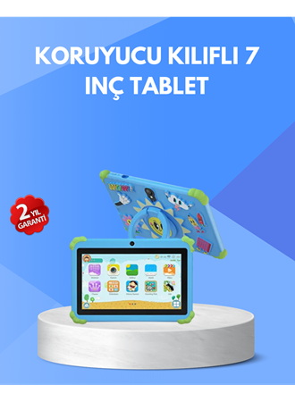 7 İnç Android Tablet WiFi Bluetooth ve Çift Kamera Destekli