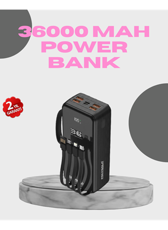 Yüksek Kapasiteli Powerbank Hızlı Şarj ve Kablosuz Destekli