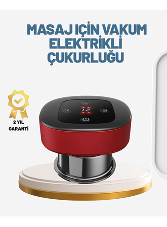 Akıllı Vakumlu Kupa Masaj Cihazı Ağrı Giderici ve Rahatlatıcı Terapi