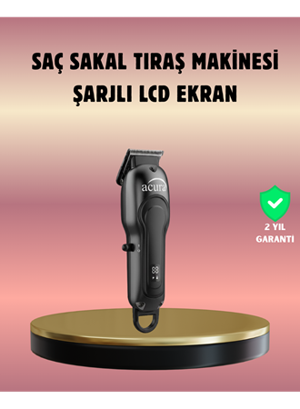 Evde ve Profesyonel Kullanıma Uygun Turbo Modlu Tıraş Makinesi
