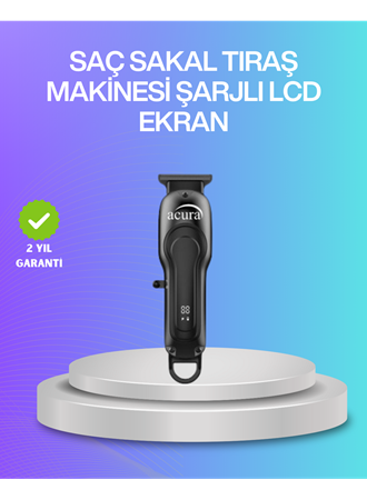 Saç Sakal ve Vücut İçin Çok Amaçlı Kablosuz Tıraş Makinesi