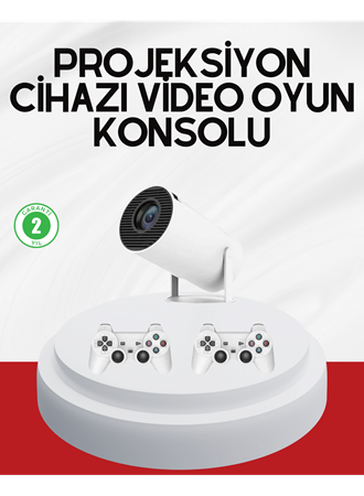 3D Oyun Destekli Kablosuz Ev Sinema Projeksiyon Cihazı