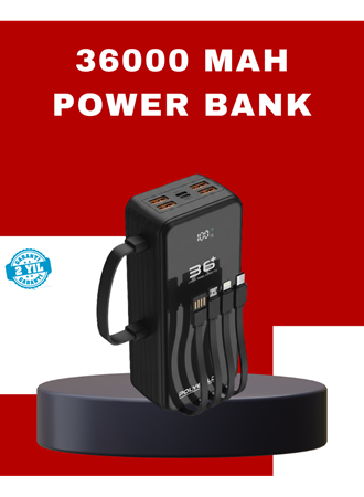 Kablosuz Şarj Özellikli Güç Bankası Gün Boyu Kesintisiz Enerji