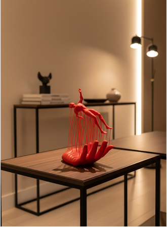 EL İNSAN FİGÜRÜ KIRMIZI