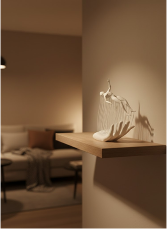 EL İNSAN FİGÜRÜ BEYAZ