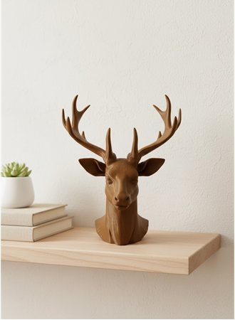 BİBLO GEYİK KAHVERENGİ