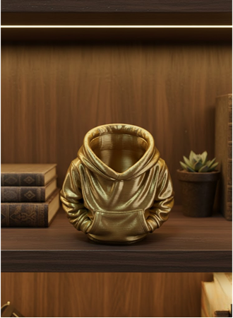 Gold Hoodie Kalemlik 10x10 cm Masa Üstü Düzenleyici