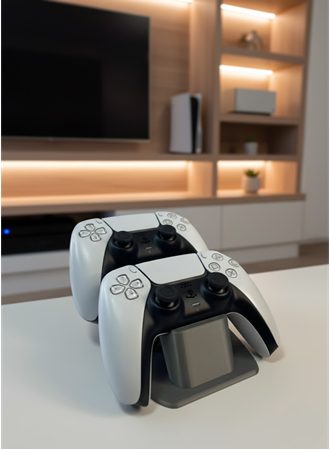 İKİLİ GAMEPAD TUTUCU ANTRASİT