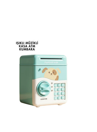 SAM51 MÜZİKLİ IŞIKLI KUMBARA SU YEŞİLİ