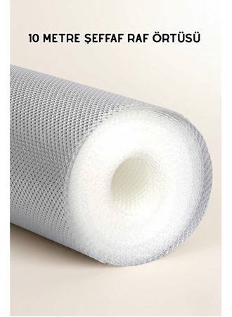 10 Metre Silikon Tabanlı Şeffaf Çekmece Düzenleyici Aparat